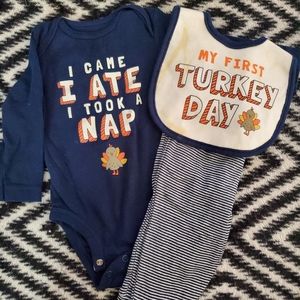 Baby boy Thanksgiving outfit